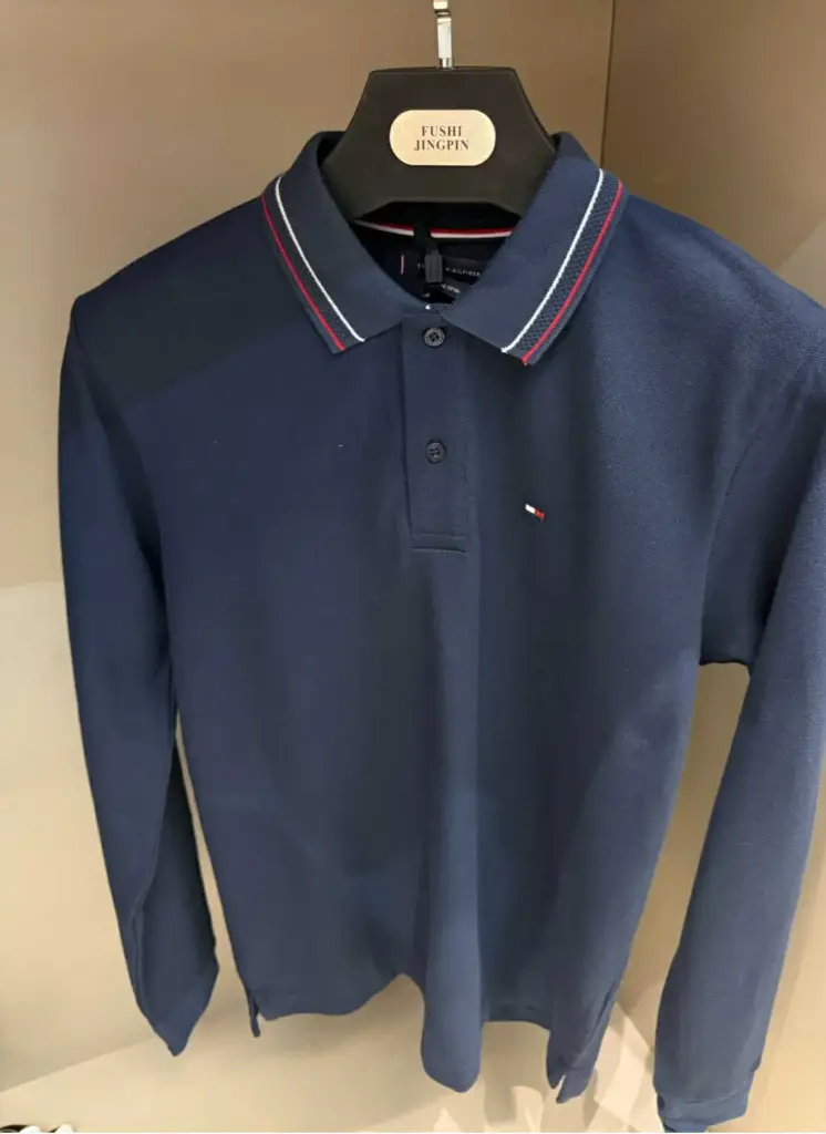 Polo Tommy Hilfiger Bleu 