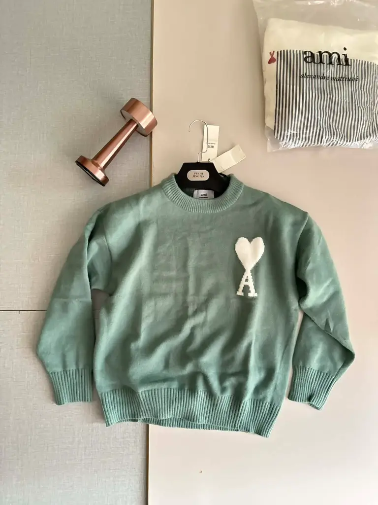 Ami Paris Unisexe Vert 