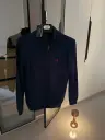 Pull Zip Ralph Lauren Bleu