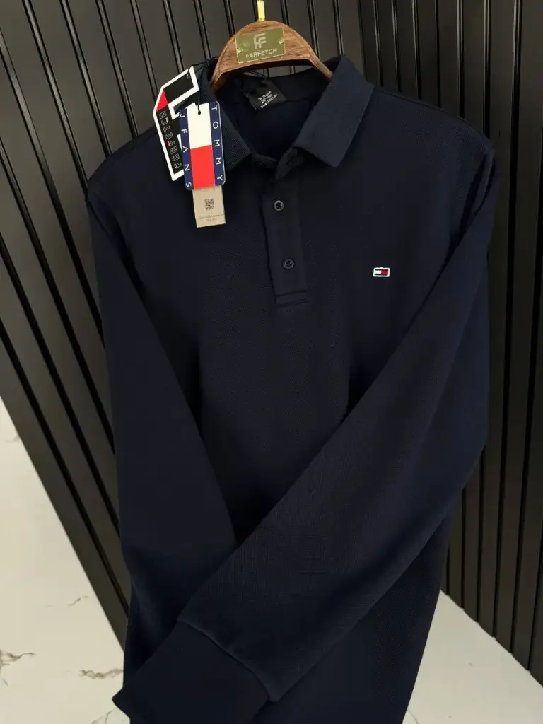 Polo Tommy  Bleu
