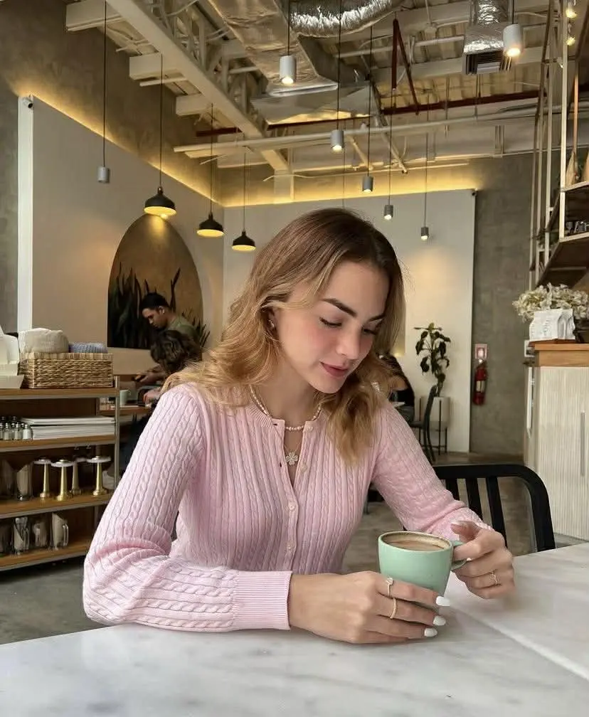 Cardigan Ralph Lauren Rose