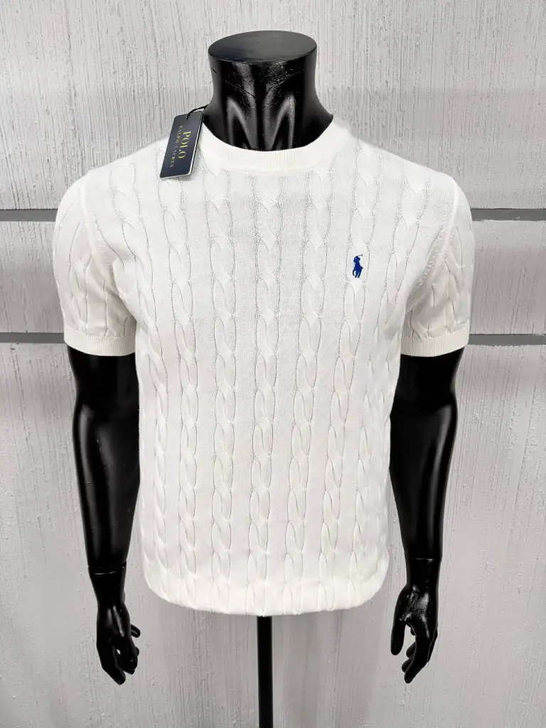 Triko Ralph Lauren Blanc 