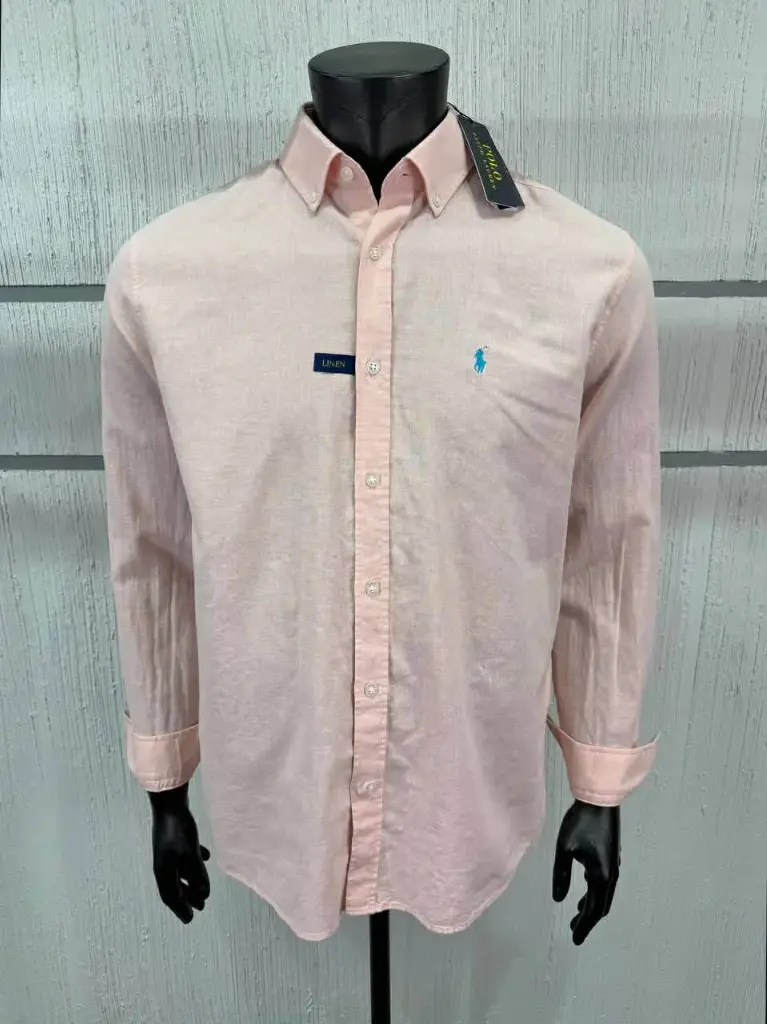 Chemise en lin Rose 
