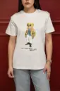 T-shirt polo Bear Blanc 