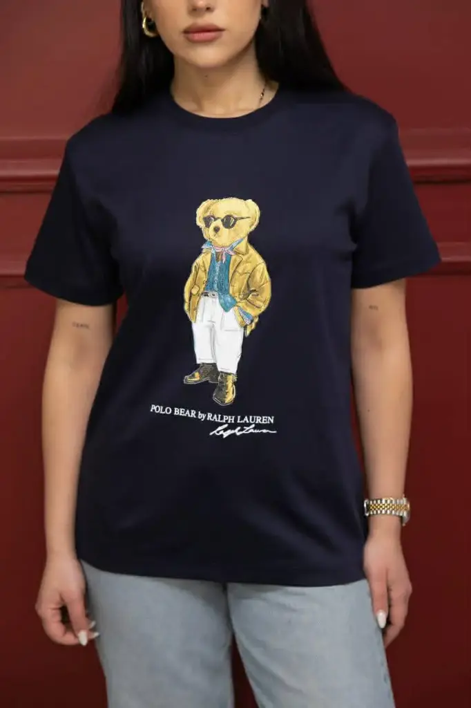 T-shirt polo Bear Bleu
