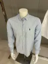 Chemise en lin rayé Custom Fit  RLP