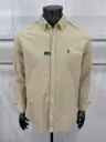 Chemise customFit en lin biege