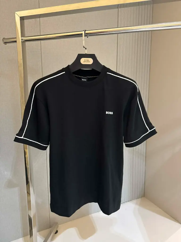 T-shirt Boss Noir
