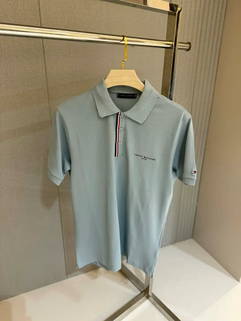 Polo Tommy Hilfiger Bleu Ciel 