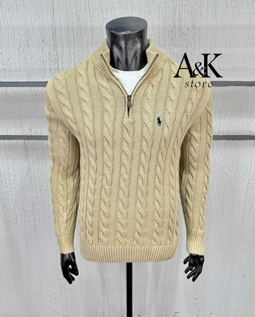 Ralph Lauren zip biege