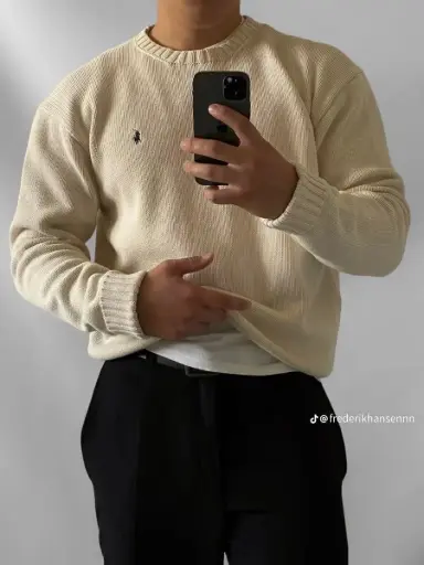 Triko Ralph Lauren biege