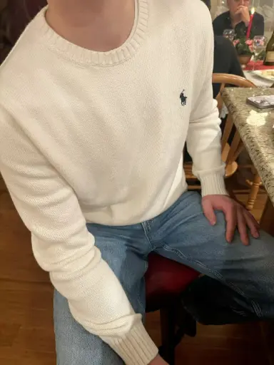 Triko Ralph Lauren Blanc