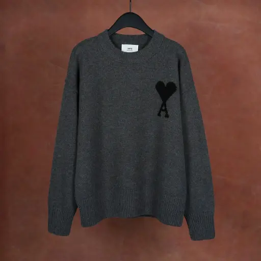 Ami Paris unisexe Gris